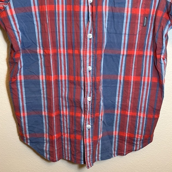 Columbia Plaid Short Sleeve Button Down Shirt - Picture 6 of 13